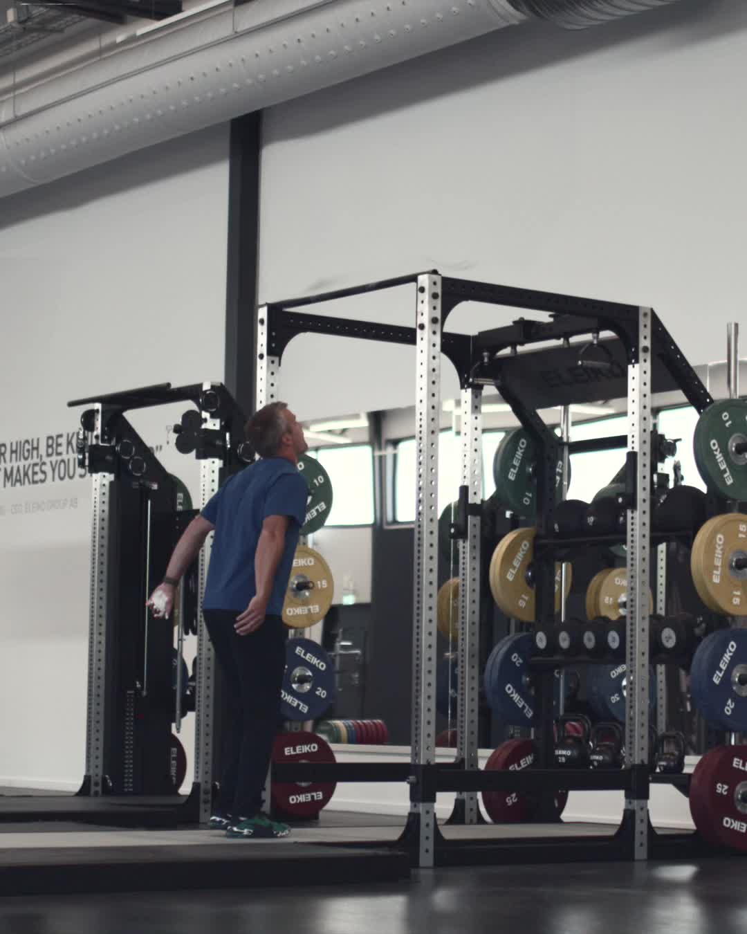 Prestera Muscle Up Bar (Rack Only) - Black | Eleiko