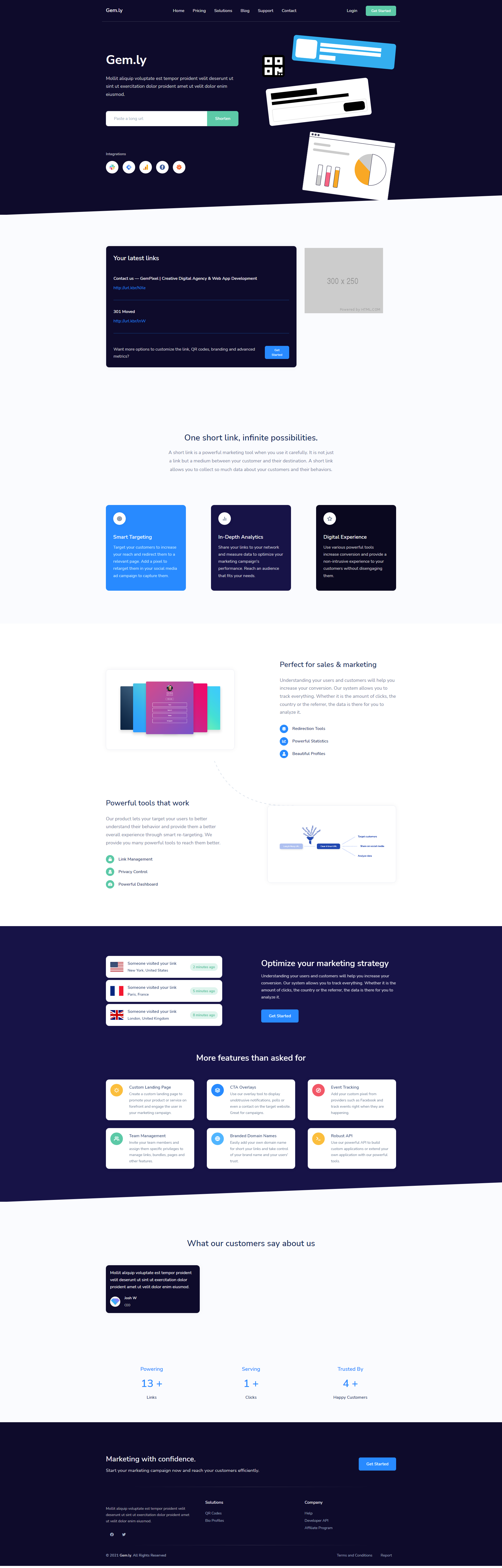 Premium URL Shortener Link Shortener, Bio Pages & QR Codes