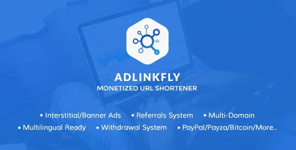 AdLinkFly - Monetized URL Shortener