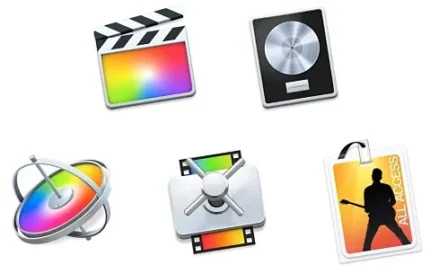 Final Cut Pro + Logic Pro X + Motion + Mainstage +Compressor Bind Redeem Code (Lifetime License)