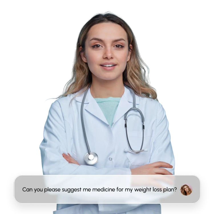 Dr. Emma Smith chatting with a patient