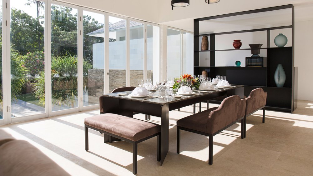 Villa Canggu - Villa South dining view