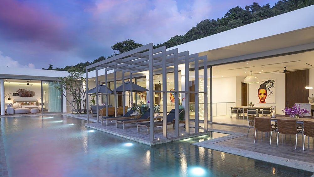 Malaiwana Penthouse - Night setting