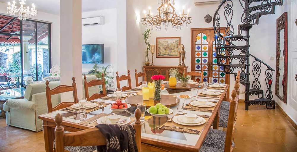 Ishavilas - Dining area<br />