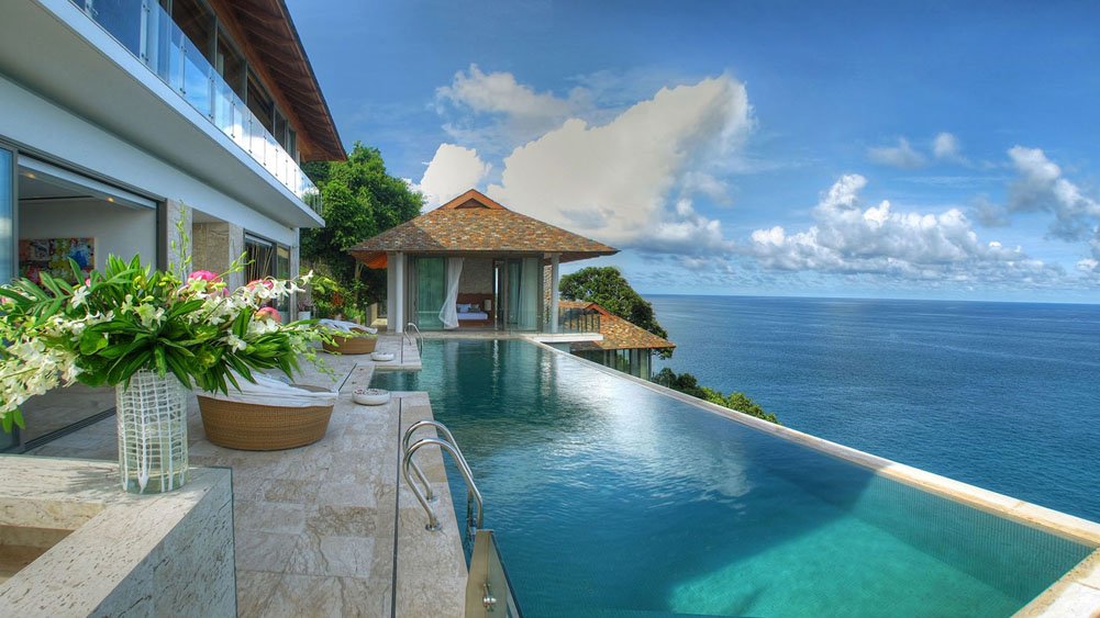 Villa Minh - From the pool edge