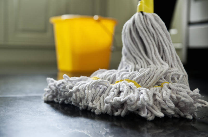 a mop and bucket - spring clean your website