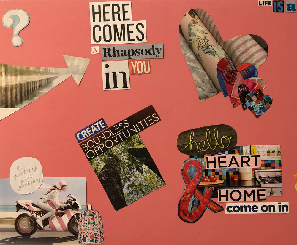 My First Vision Board - Ellanyze