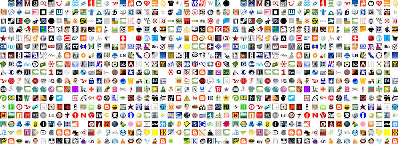 huge collection of favicon icons