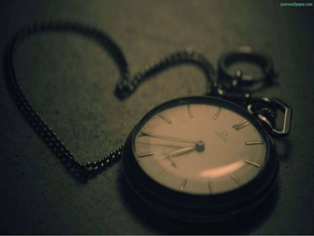 relationship with time, a pocket watch