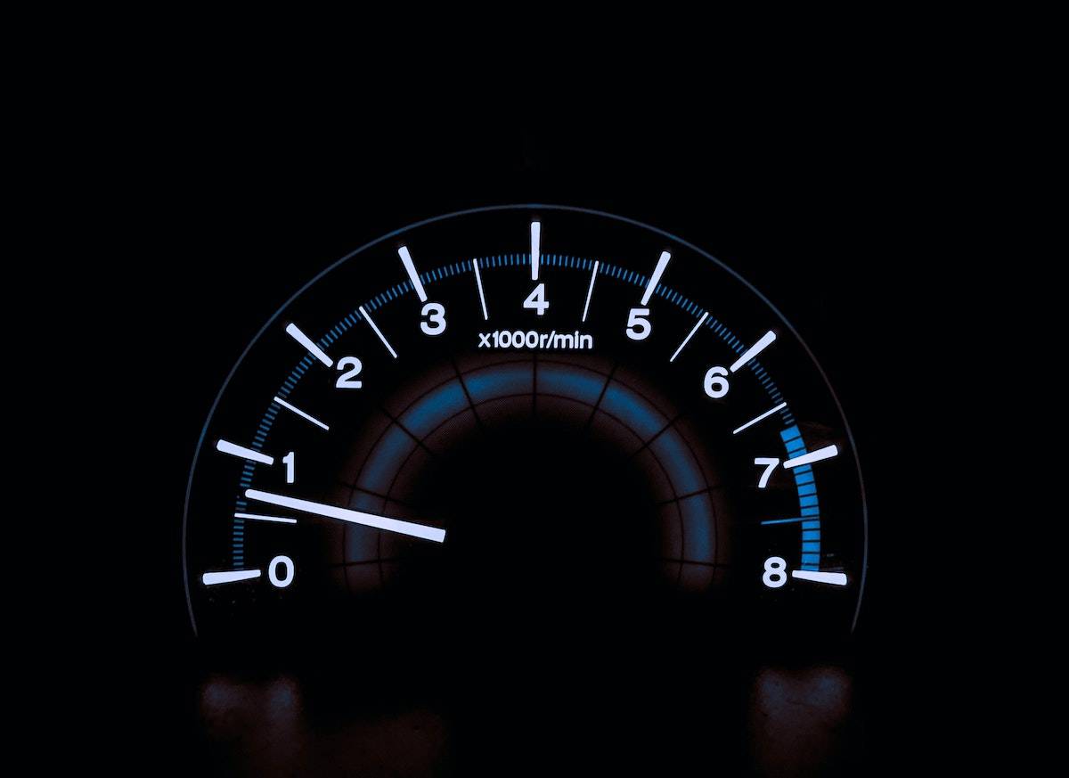 website slow to load - speedometer