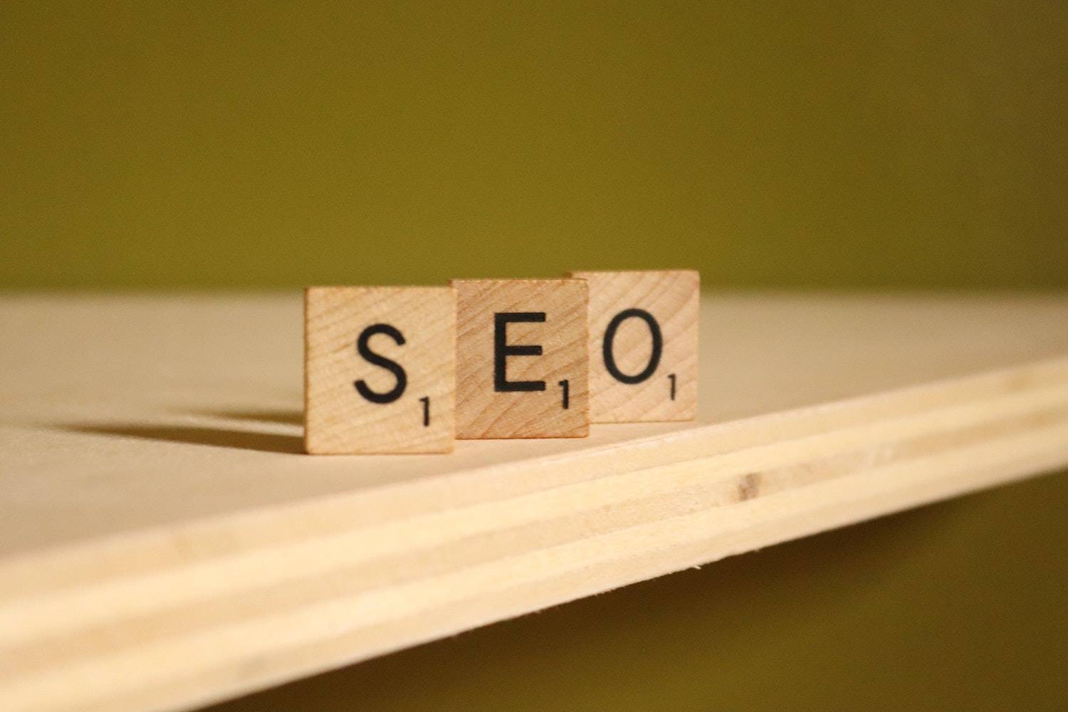 SEO wooden blocks