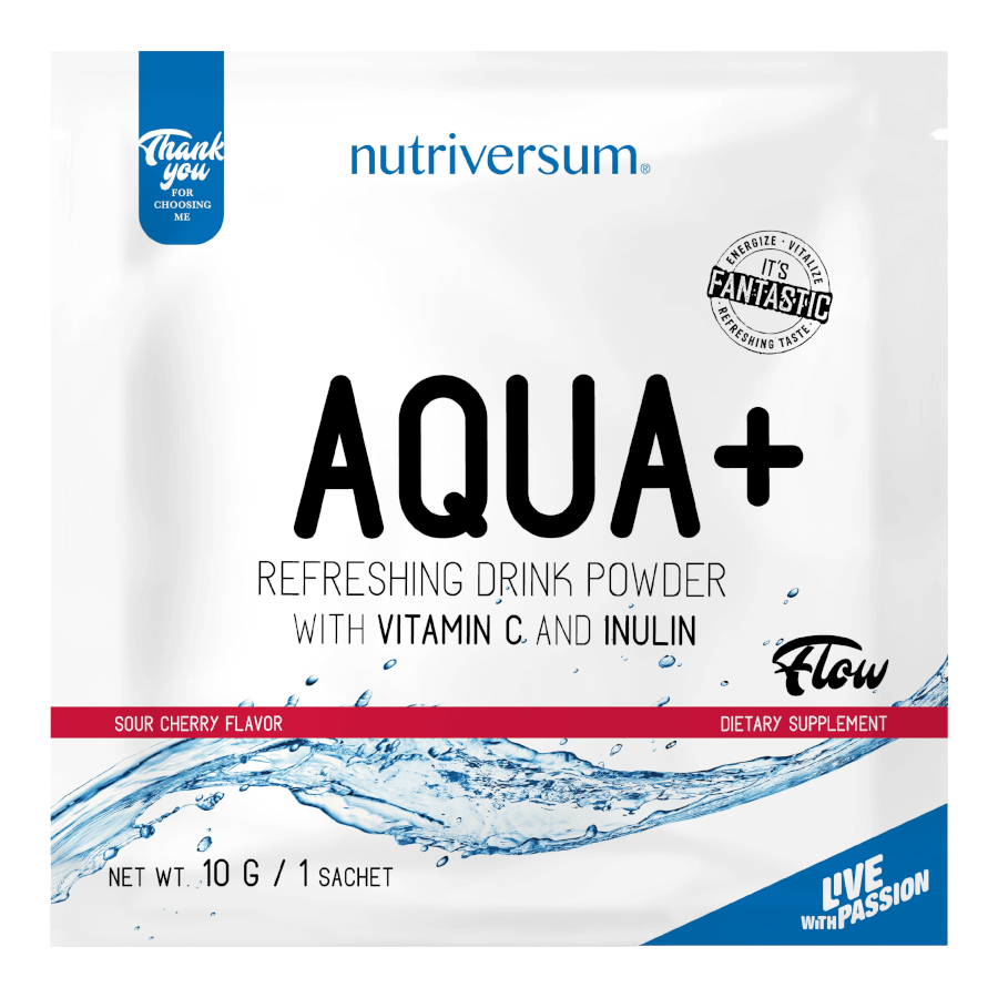 Aqua+ - 10 g - FLOW - Nutriversum - meggy