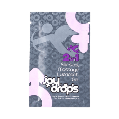 JoyDrops 2in1 sensual massage síkosító (5ml)