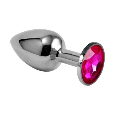 Rosebud Classic Metal Plug S Fuchsia