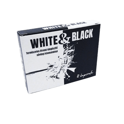 White & Black - 2db kapszula