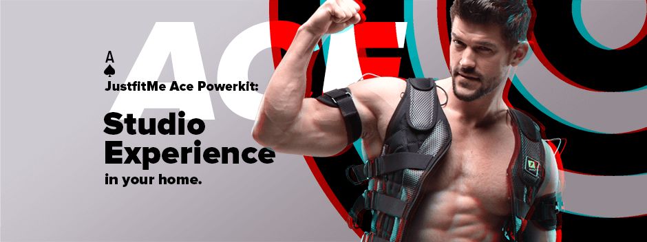 JustfitMe Ace Powerkit egyéni EMS csomag