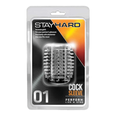 Stay Hard Cock Sleeve 01 Clear