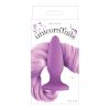 Unicorn Tails Pastel Purple - záróizom tágító, lazító eszköz, színes lófarokkal