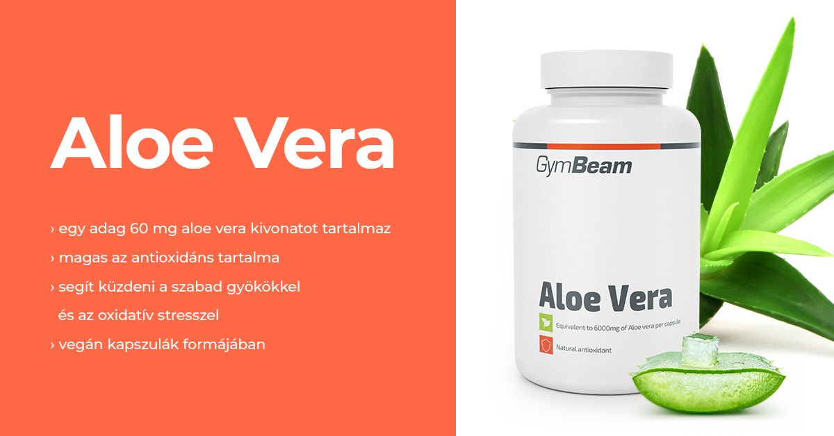 Aloe Vera - 90 kapszula - GymBeam