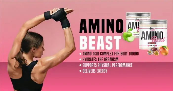 Amino Beast - 270 g - zöldalma - BeastPink