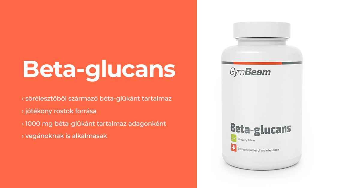 Béta-glükán - 90 kapszula - GymBeam