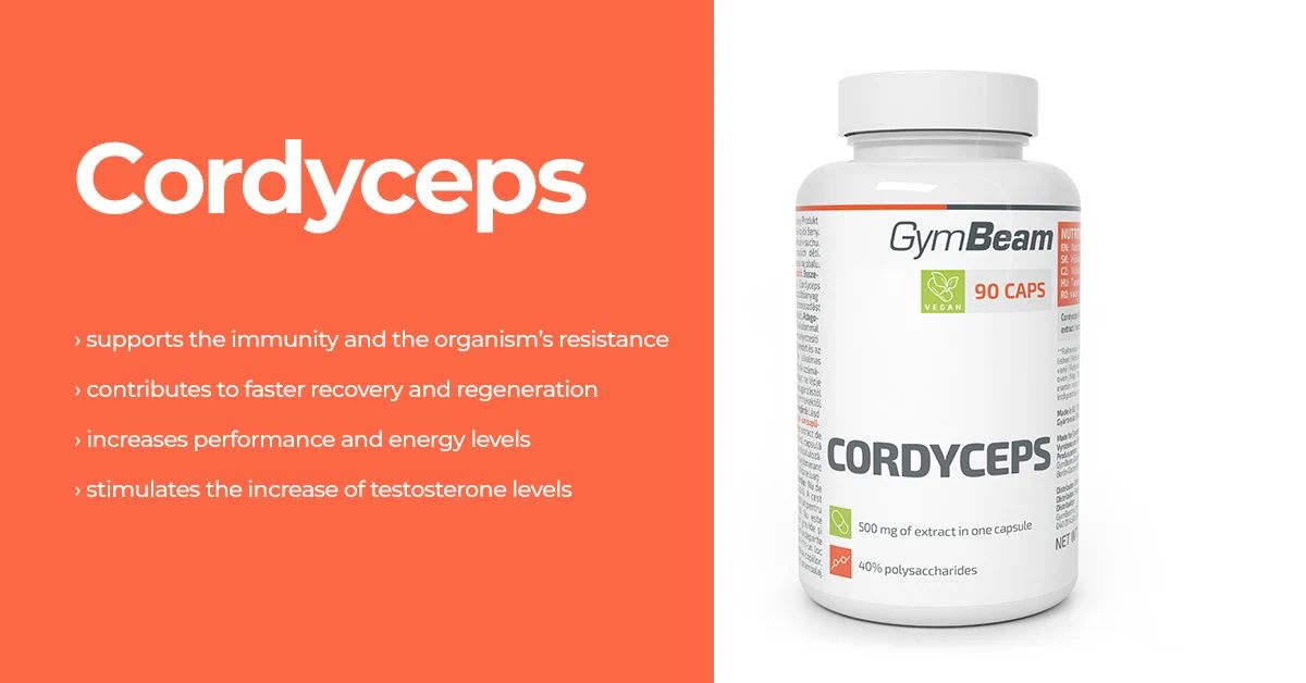 Cordyceps - 90 kapszula - GymBeam