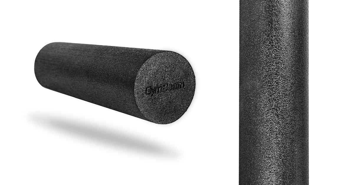 Foam Roller fekete szivacshenger - Gymbeam