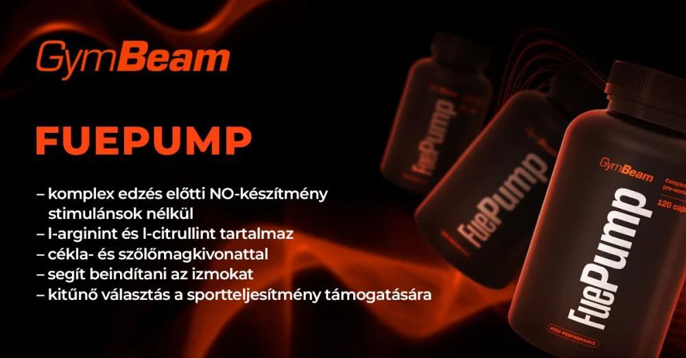 FuePump - 120 kapszula - GymBeam