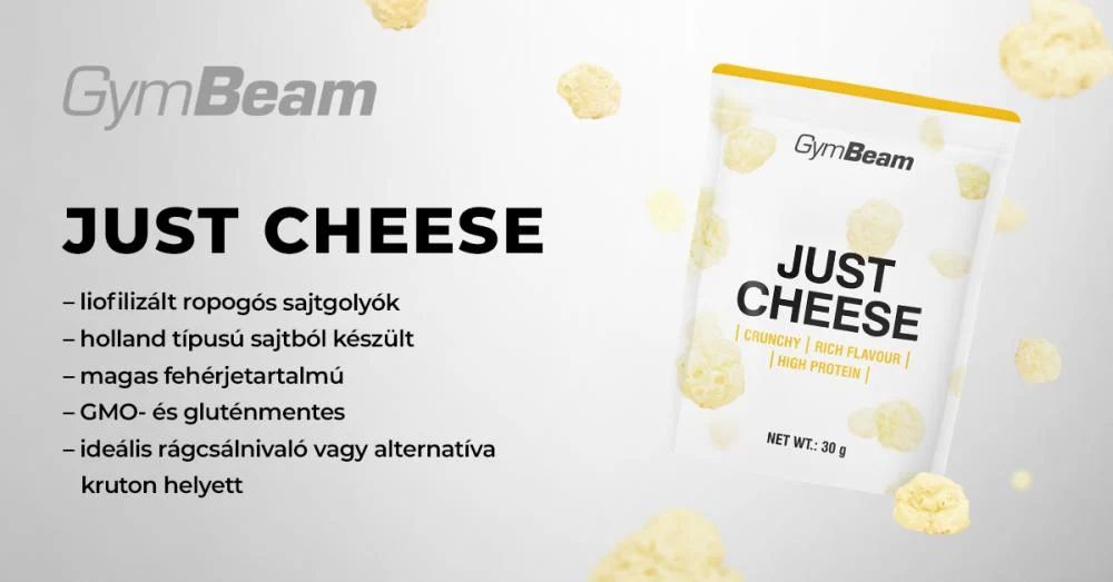 Just Cheese - 20 x 30 g - GymBeam