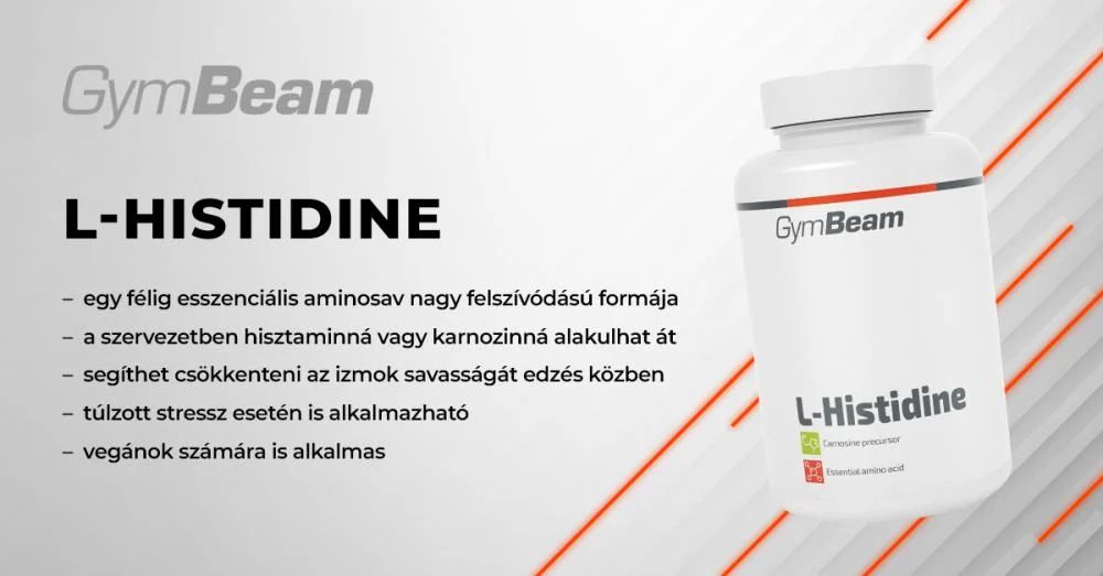 L-hisztidin - 90 kapszula - GymBeam