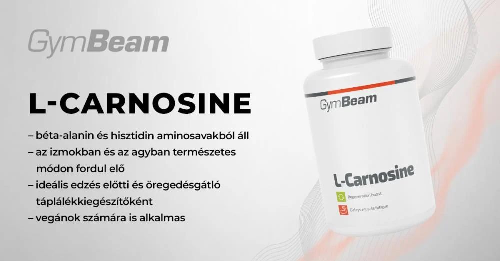 L-karnozin - 60 kapszula - GymBeam