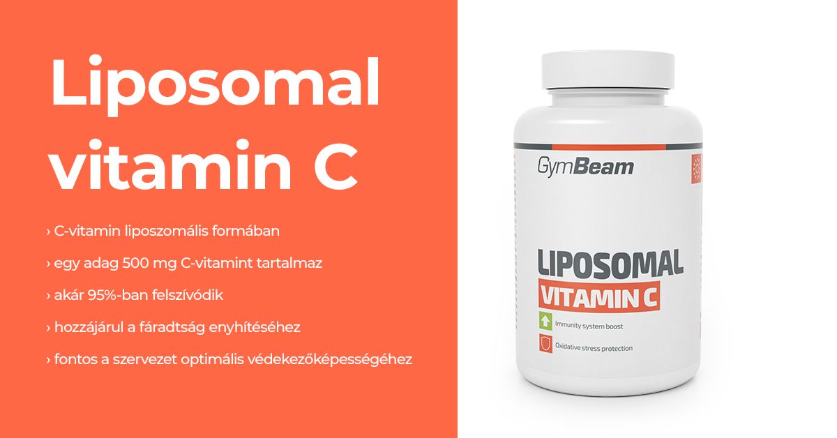 Liposzomális C-vitamin - 60 kapszula - GymBeam