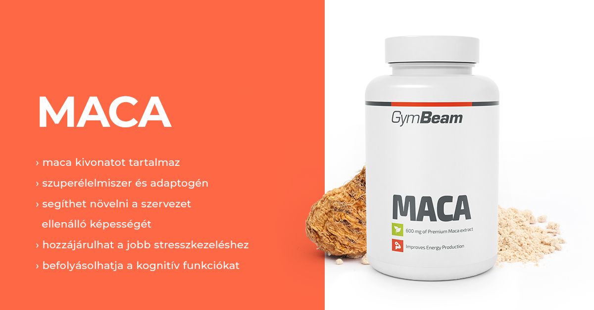 Maca - 120 kapszula - GymBeam