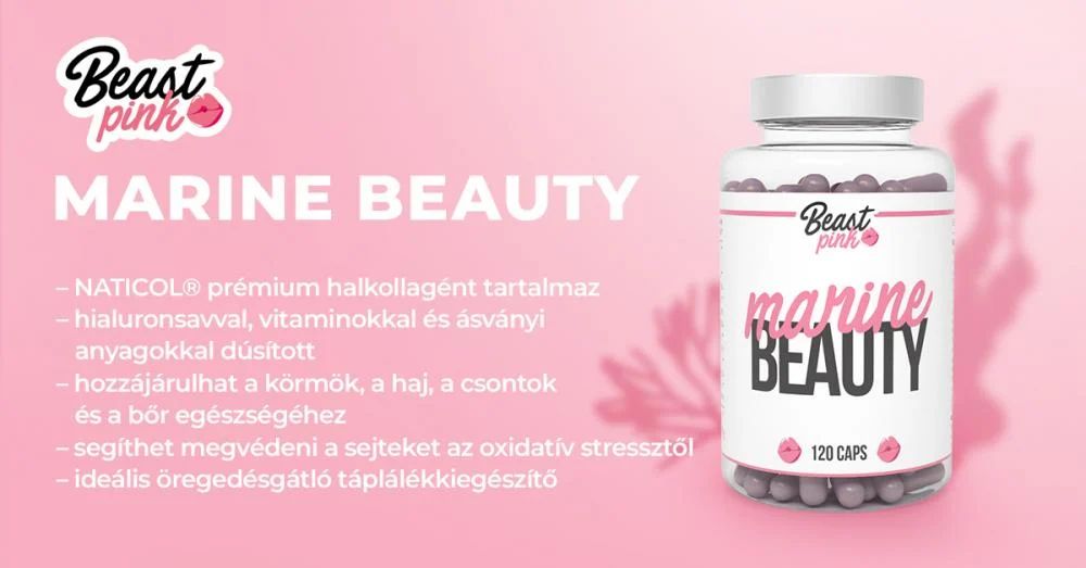 Marine Beauty - 120 kapszula - BeastPink