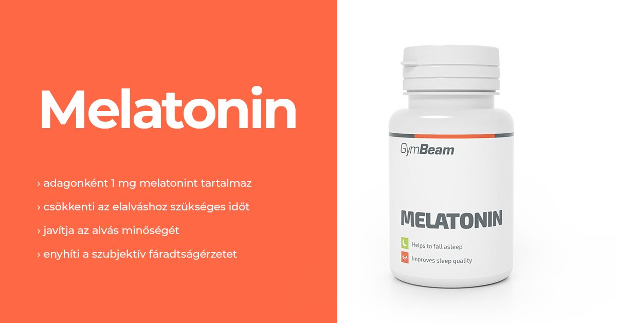 Melatonin - 120 tabletta - GymBeam