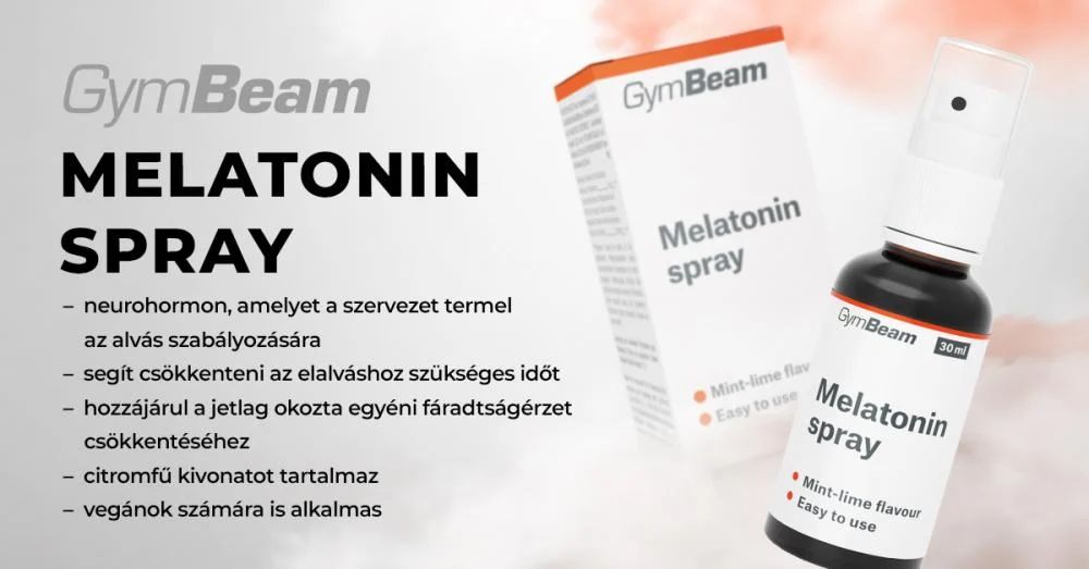 Melatonin spray - 30 ml - GymBeam