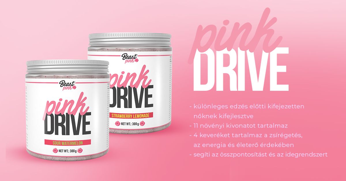 Pink Drive - 300 g - savanyú görögdinnye - BeastPink