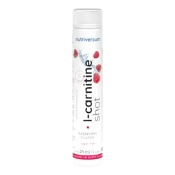 L-Carnitine shot 25 ml - málna - Nutriversum