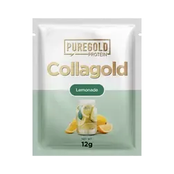 CollaGold Marha és Hal kollagén italpor hialuronsavval - Lemonade - 12g - PureGold