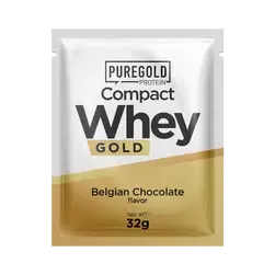 Compact Whey Gold fehérjepor - 32 g - PureGold - belga csokoládé