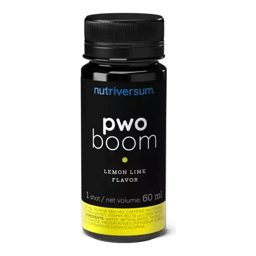 PWO Boom - 60ml - citrom-lime - Nutriversum - 