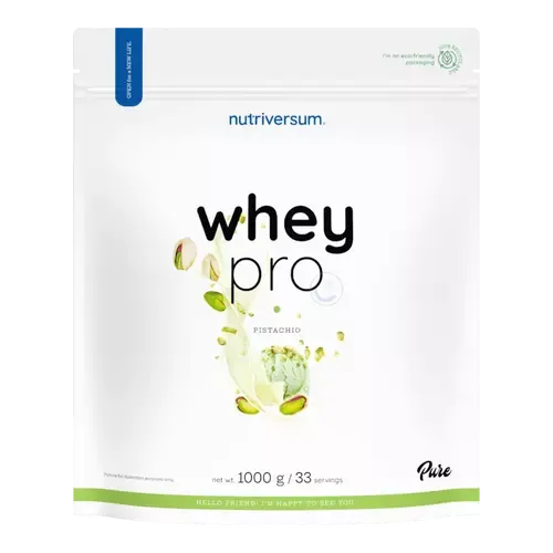 Whey PRO - 1000 g - pisztácia - Nutriversum - 