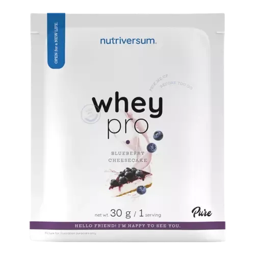 Whey PRO - 30 g - áfonyás sajttorta - Nutriversum - 