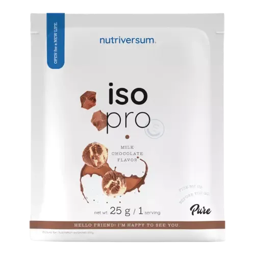 ISO PRO - 25 g - tejcsokoládé - Nutriversum - 