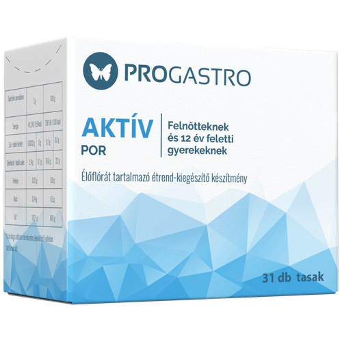 ProGastro AKTÍV - Élőflórát tartalmazó étrend-kiegészítő készítmény (31 db tasak) - 