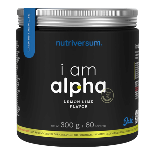 I am Alpha - 300 g - citrom lime - Nutriversum - 