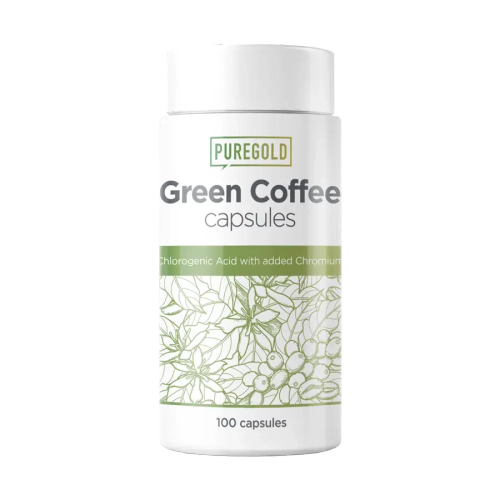 Green Coffee étrend-kiegészítő - 100 kapszula - PureGold - 