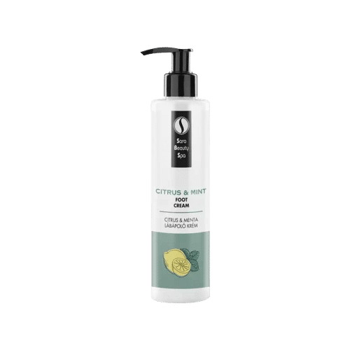 Lábápoló krém - Citrus és Menta - 250ml - Sara Beauty Spa - 