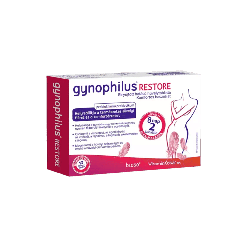 gynophilus RESTORE (2 db hüvelytabletta) - 