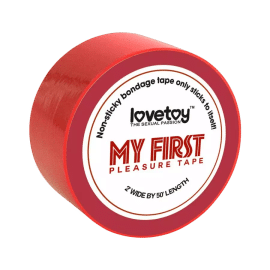 Lovetoy - My First kötöző (piros) - minőségi kötöző PVC anyagból
